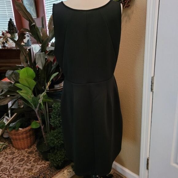 Lane Bryant Dress Size 18 Black Purple Color Block Sexy Career Work Date… - Picture 4 of 6